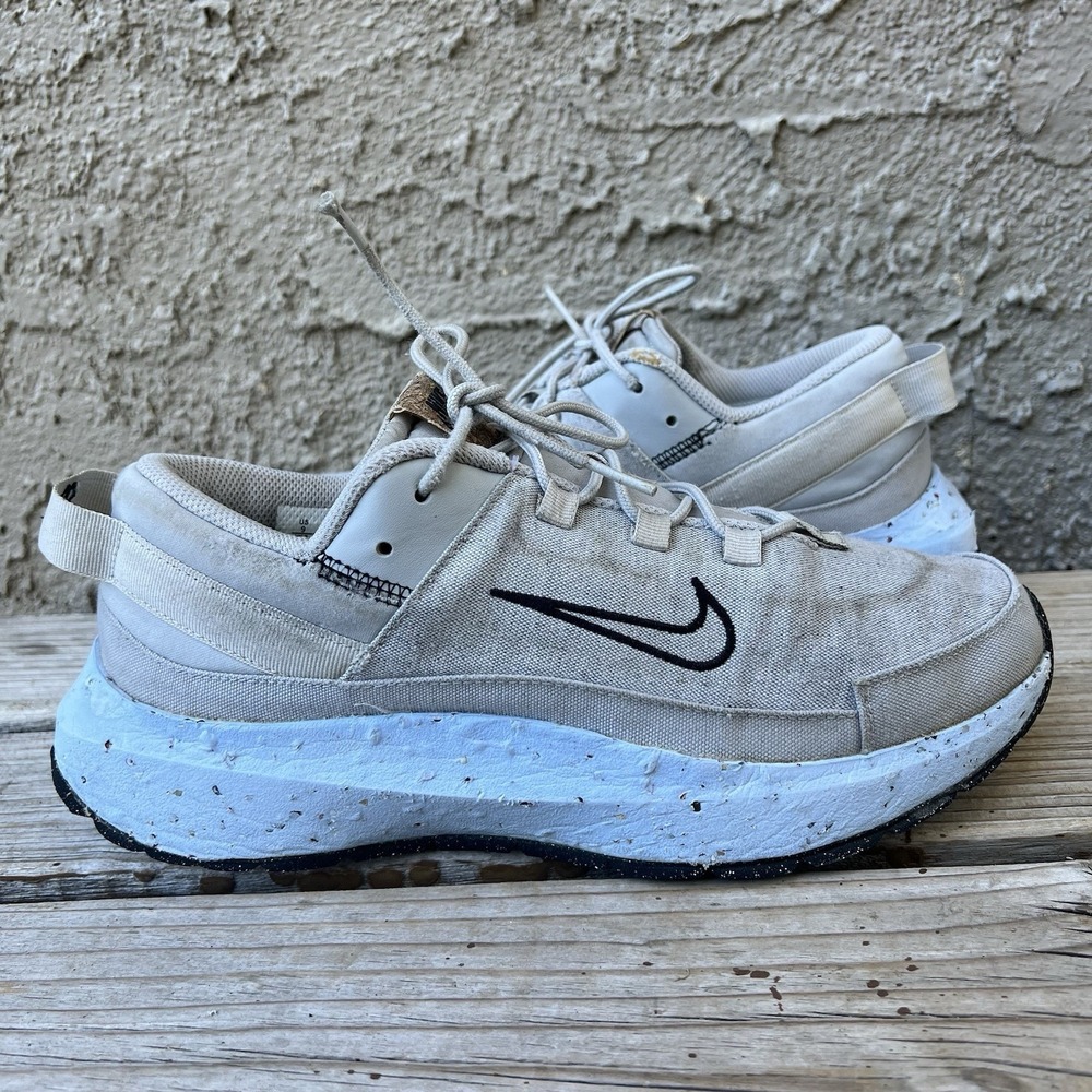 Nike Shoes Men Size 9 Crater‎ Remixa Grey Fog Chambray Blue